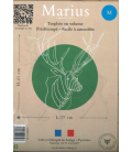 Marius le cerf - trophée en volume Marius le cerf - trophée en volume