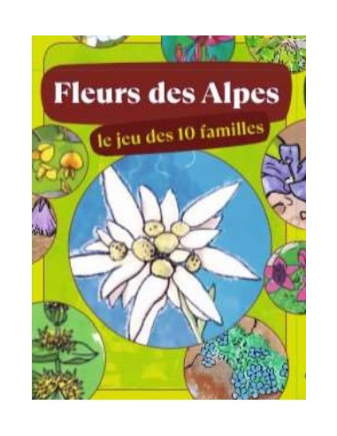 Je de carte Fleurs des Alpes