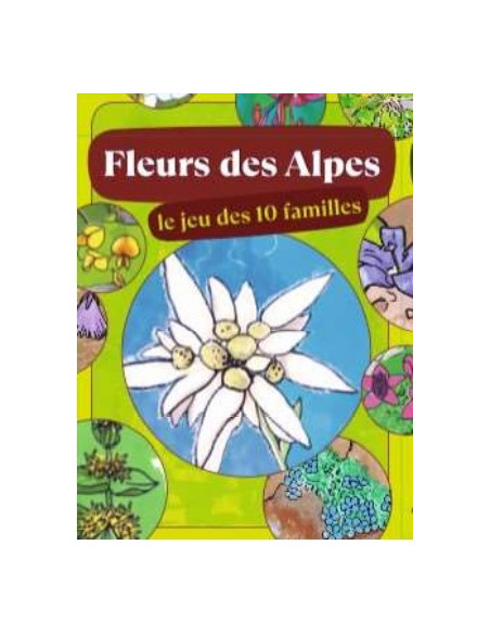 Je de carte Fleurs des Alpes