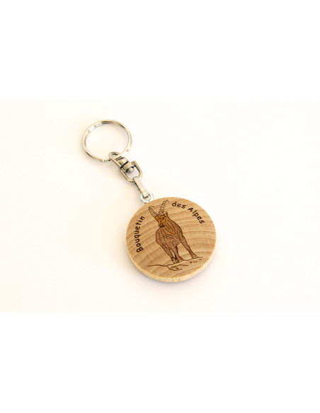 Porte-clef bouquetin