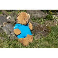 T-SHIRT BLEU CIEL SPIRALE... 2