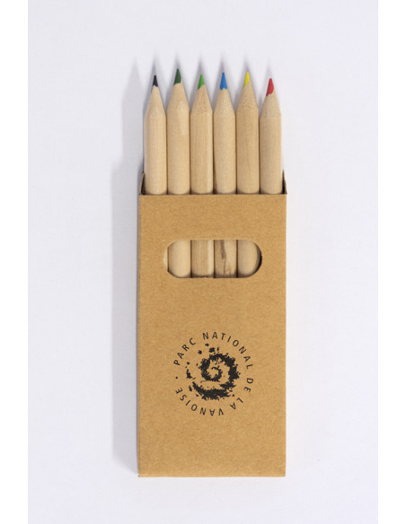 BOITE DE 6 CRAYONS DE COULEURS