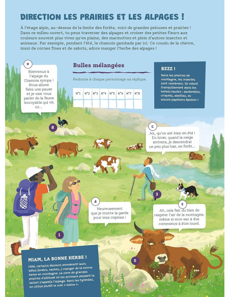 Mon cahier Montagne - Edition Glénat Jeunesse