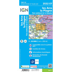 Carte IGN - 3532 ET Les... 2