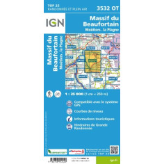 Carte IGN - 3532 OT Massif... 2